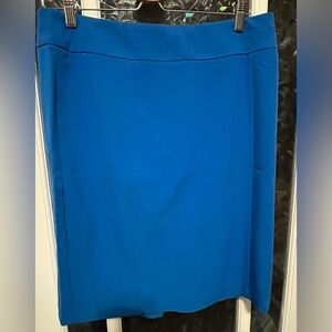 New York & Co blue pencil skirt Size 10